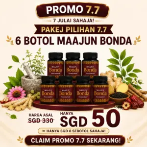 6 Botol Maajun Bonda